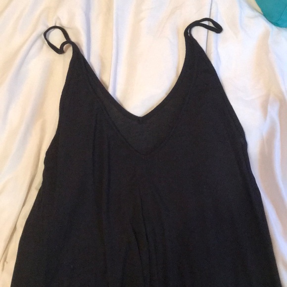 Black cotton casual dress - Picture 2 of 2